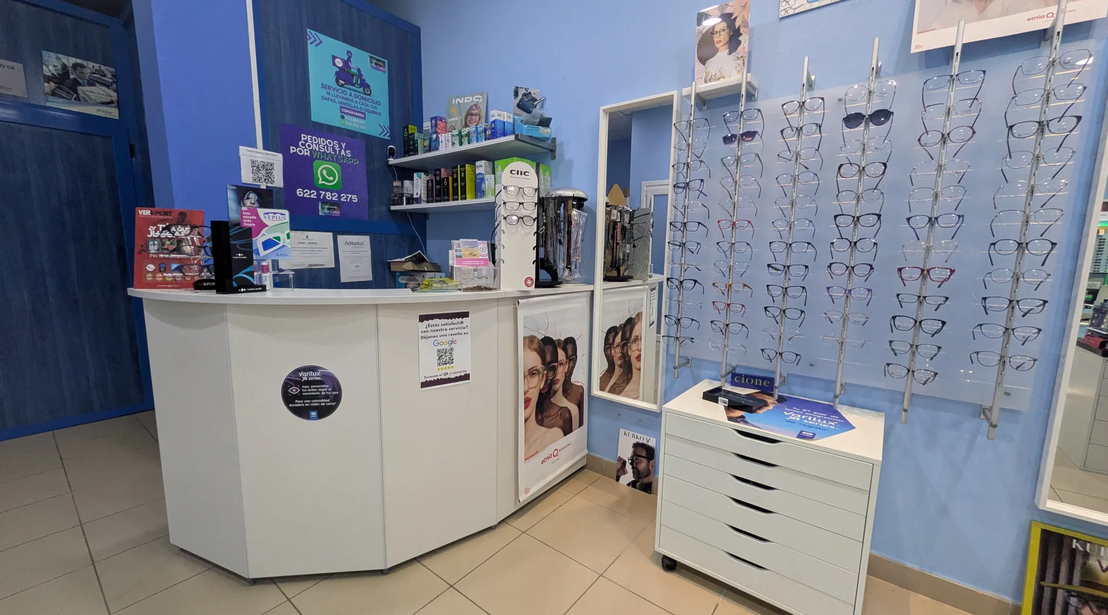 Optivisión Centro Óptico y Auditivo - Interior